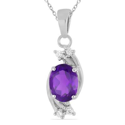 BUY 925 SILVER NANO ZULTANITE GEMSTONE CLASSIC PENDANT